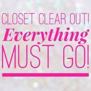 BUNDLE 2 or more items for a discount on my closet